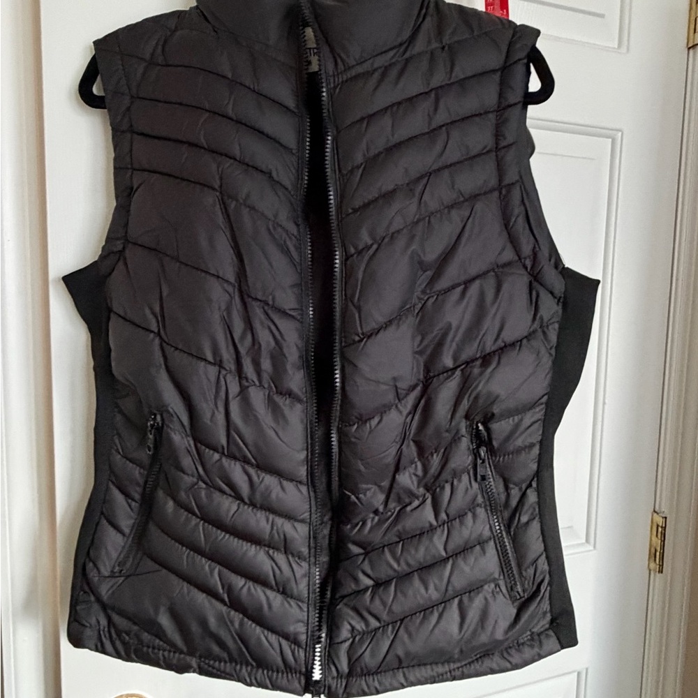 Black Women's Quilted Vest
